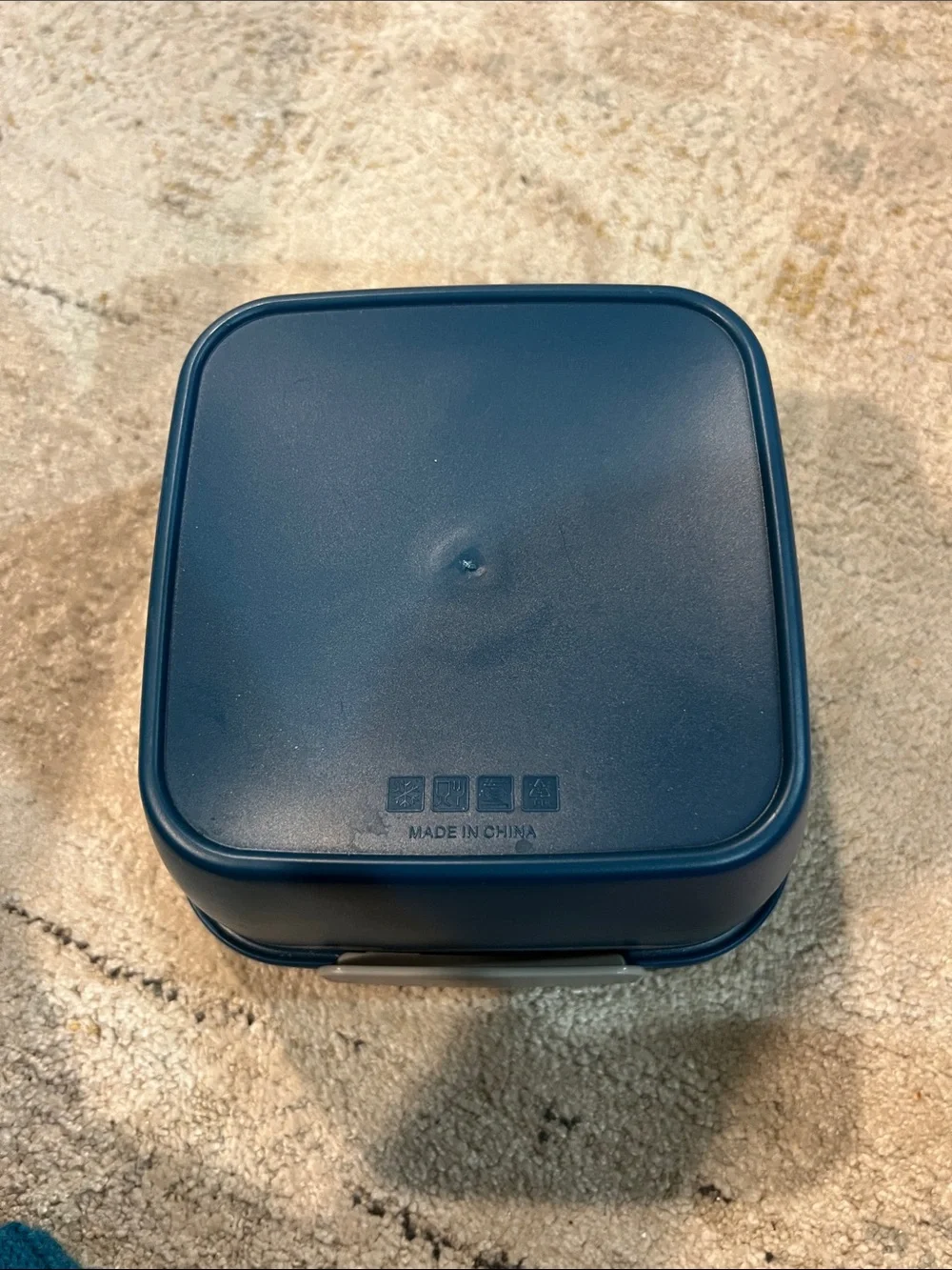 New w tags Gray and Blue Lunch Box - 1.5L BPA Free z25